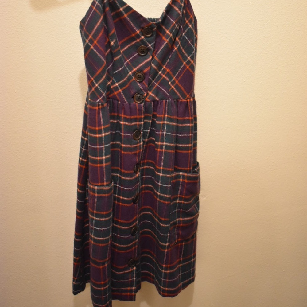 Plaid Urban Outfitters Dress